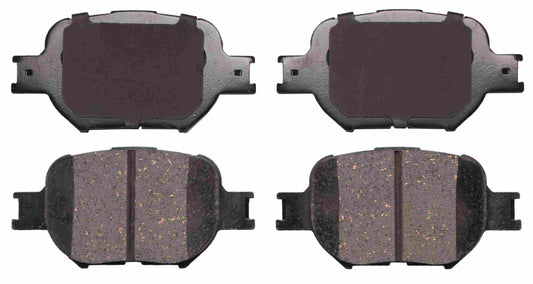 Angle View of Front Disc Brake Pad Set ADVICS AD0817