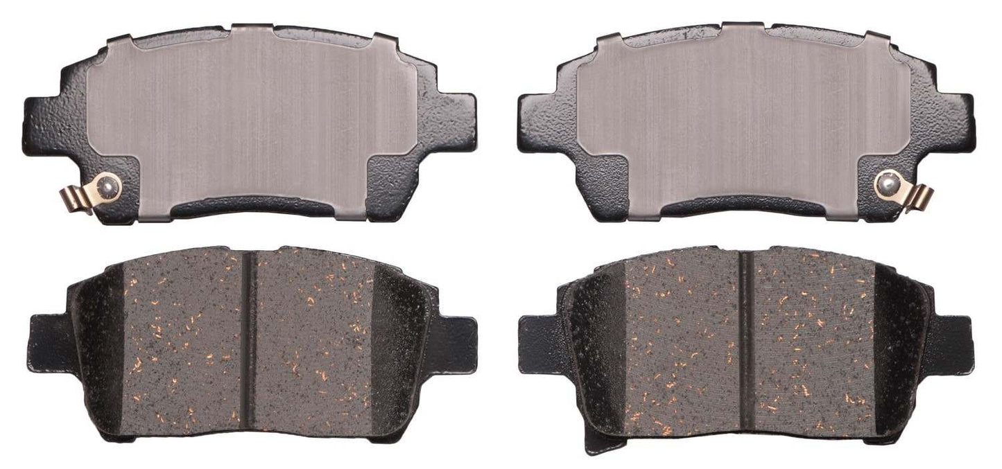 Angle View of Front Disc Brake Pad Set ADVICS AD0822