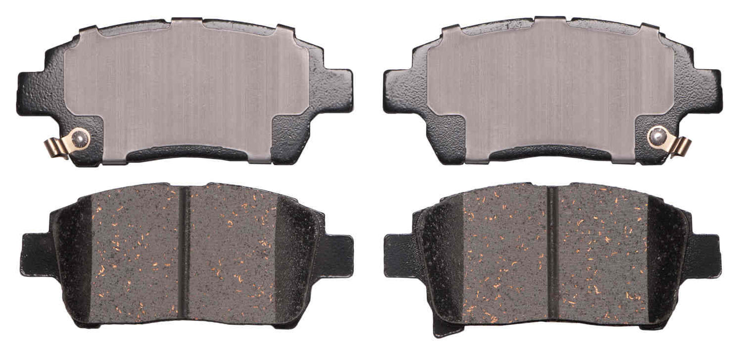 Front View of Front Disc Brake Pad Set ADVICS AD0822