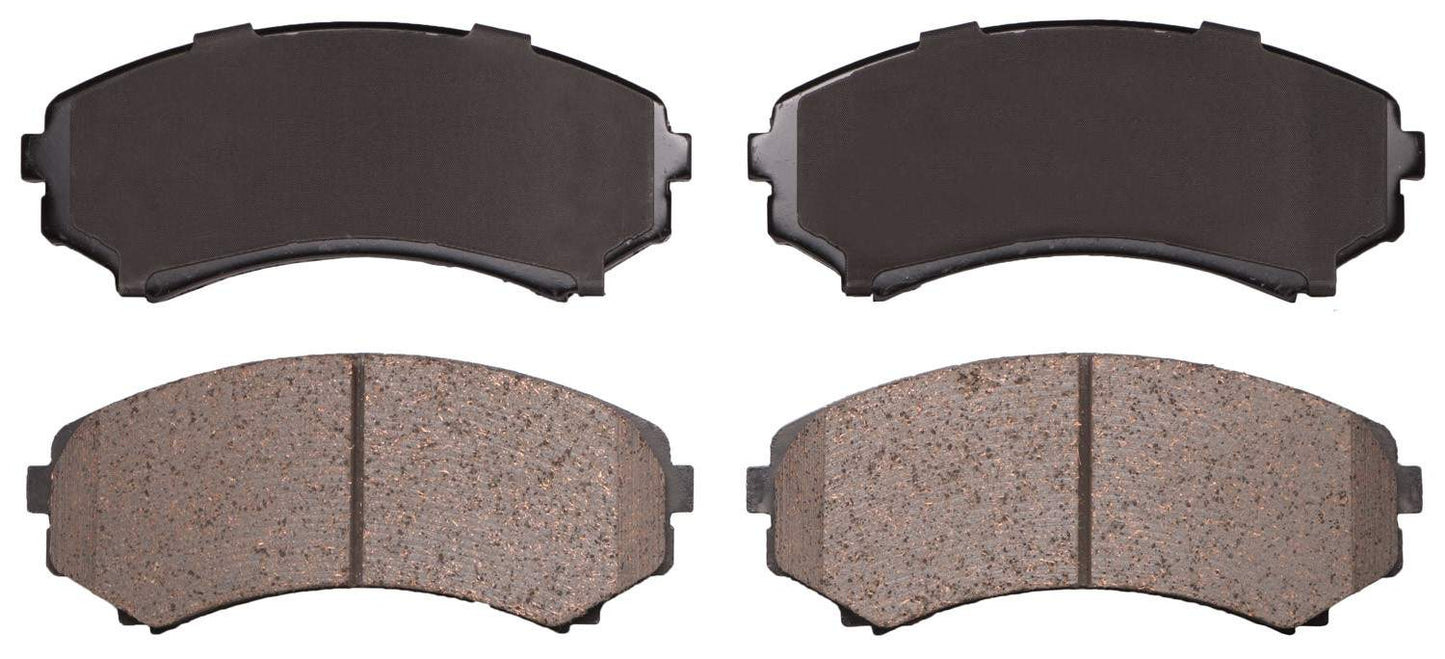 Angle View of Front Disc Brake Pad Set ADVICS AD0867