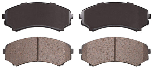 Angle View of Front Disc Brake Pad Set ADVICS AD0867