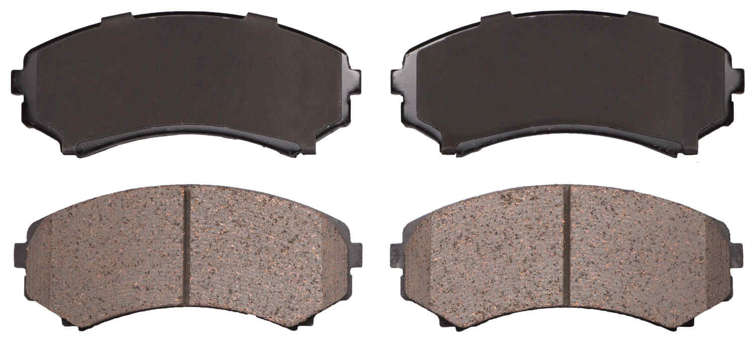 Front View of Front Disc Brake Pad Set ADVICS AD0867