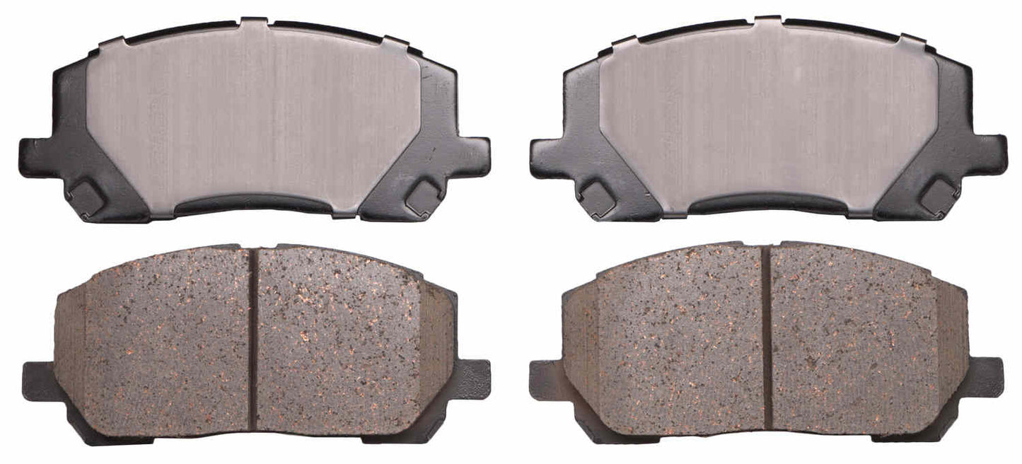 Front View of Front Disc Brake Pad Set ADVICS AD0884