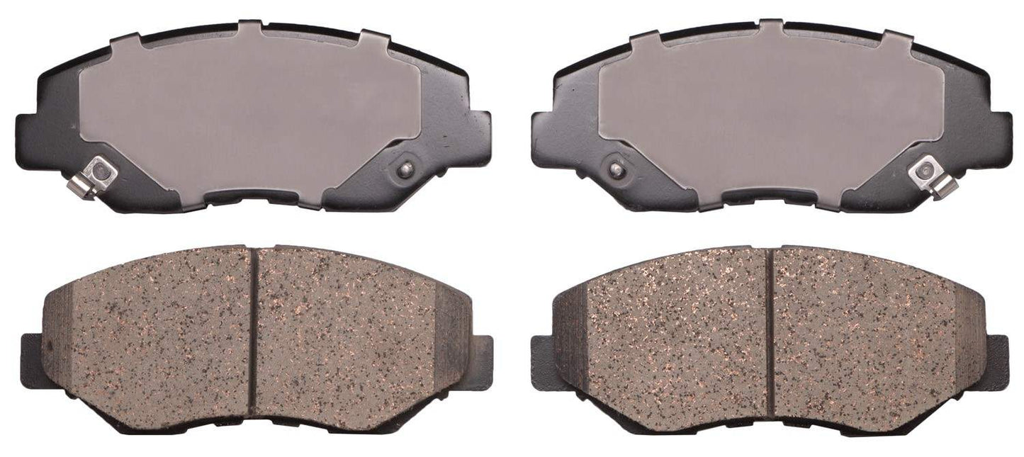 Angle View of Front Disc Brake Pad Set ADVICS AD0958