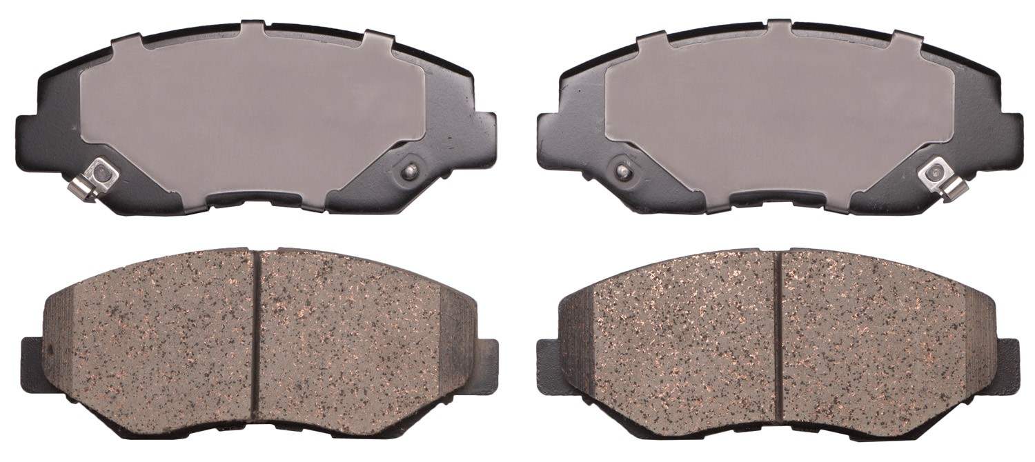 Angle View of Front Disc Brake Pad Set ADVICS AD0958