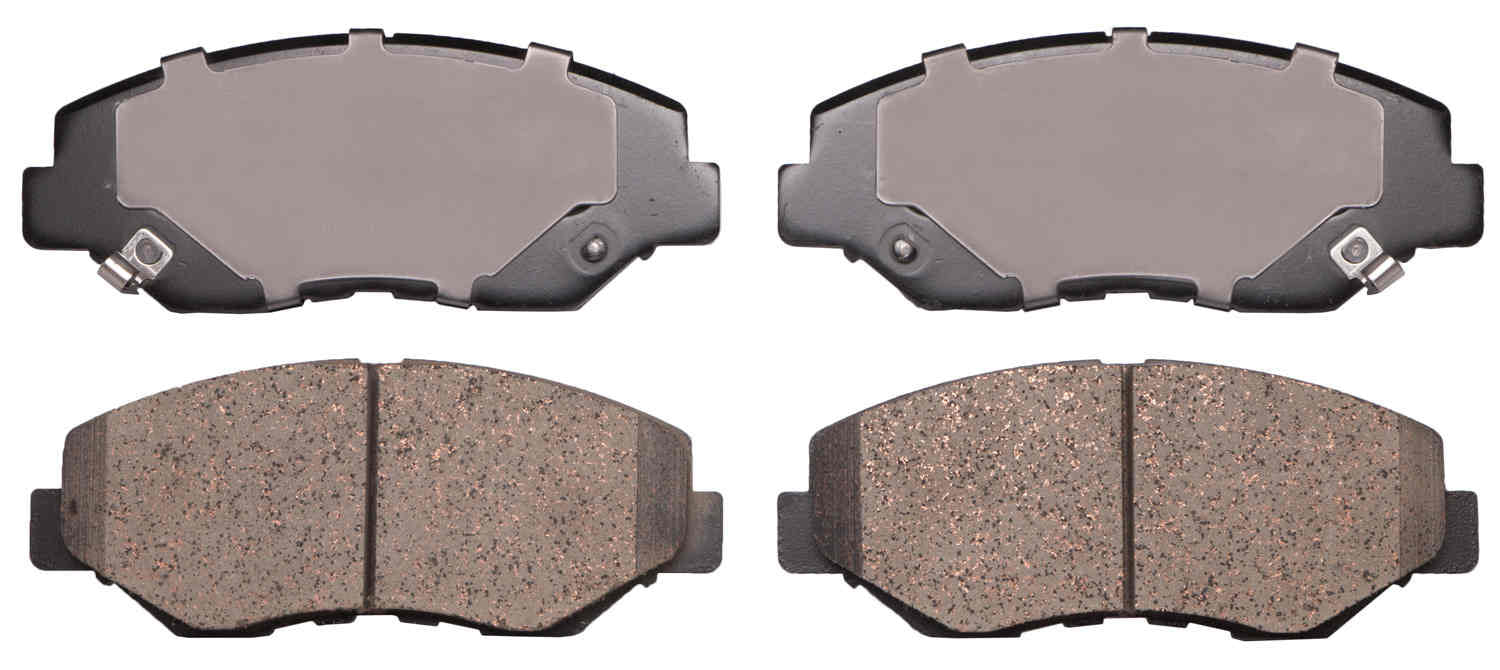 Front View of Front Disc Brake Pad Set ADVICS AD0958