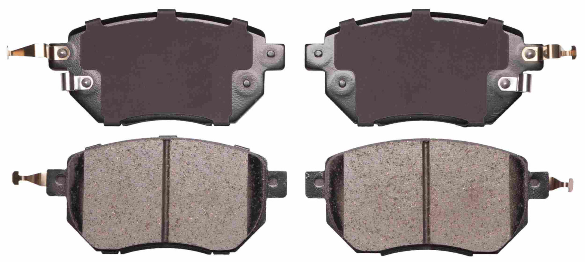 Angle View of Front Disc Brake Pad Set ADVICS AD0969