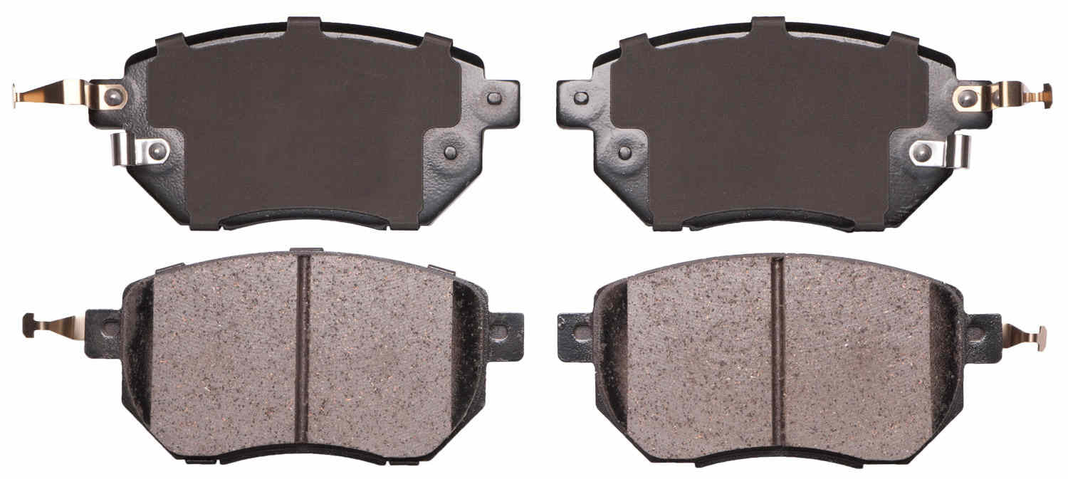 Front View of Front Disc Brake Pad Set ADVICS AD0969