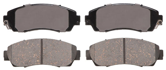 Angle View of Front Disc Brake Pad Set ADVICS AD1089