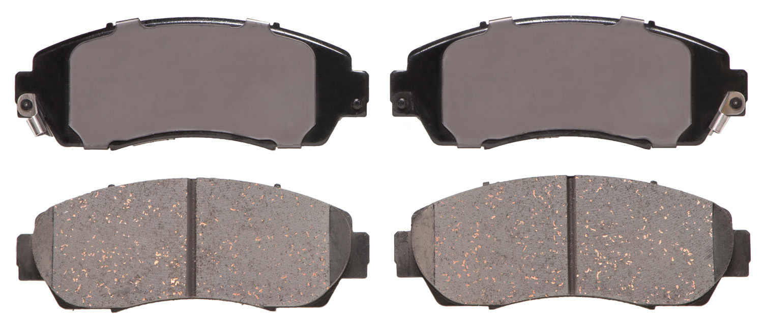 Front View of Front Disc Brake Pad Set ADVICS AD1089