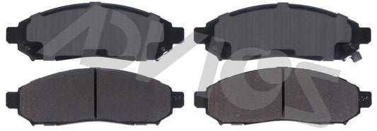 Angle View of Front Disc Brake Pad Set ADVICS AD1094