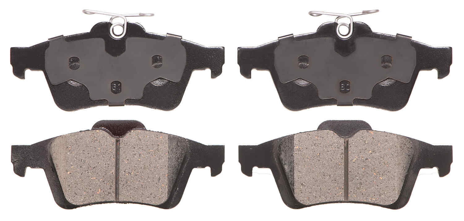 Front View of Rear Disc Brake Pad Set ADVICS AD1095