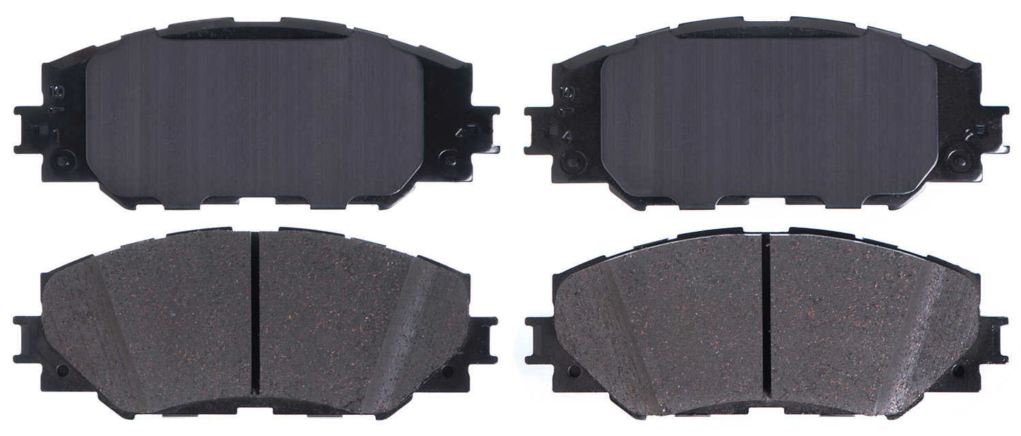 Front View of Front Disc Brake Pad Set ADVICS AD1210