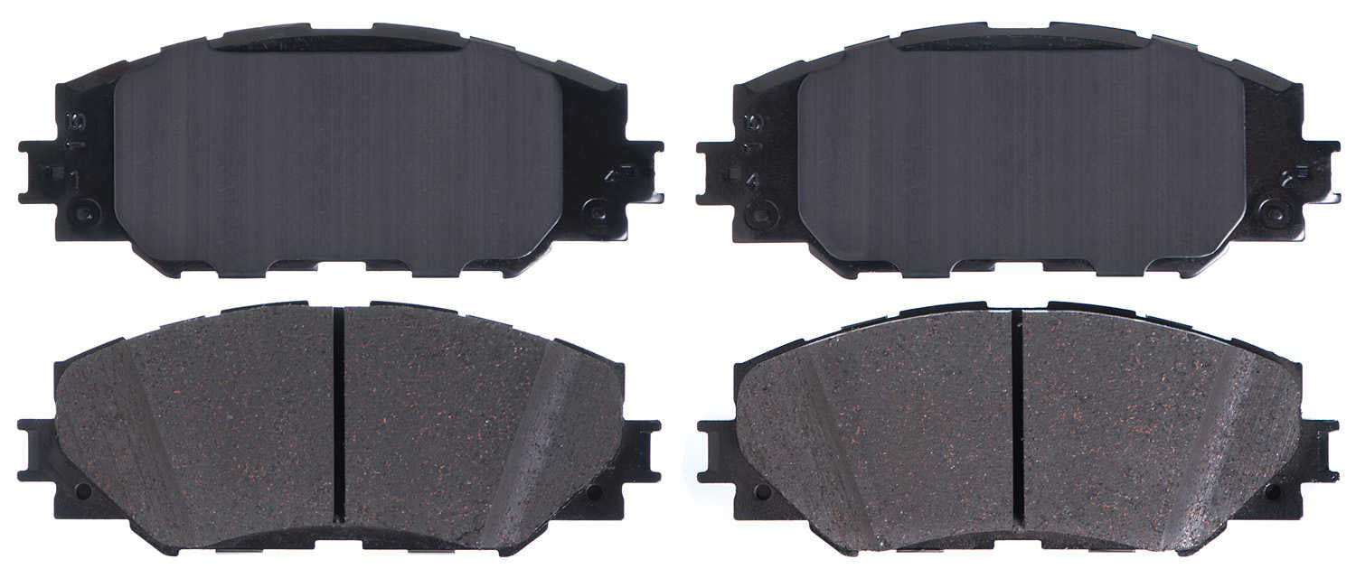 Front View of Front Disc Brake Pad Set ADVICS AD1210