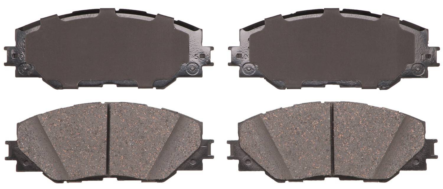 Angle View of Front Disc Brake Pad Set ADVICS AD1211