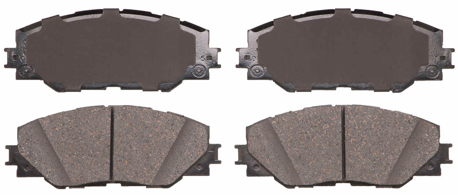 Front View of Front Disc Brake Pad Set ADVICS AD1211