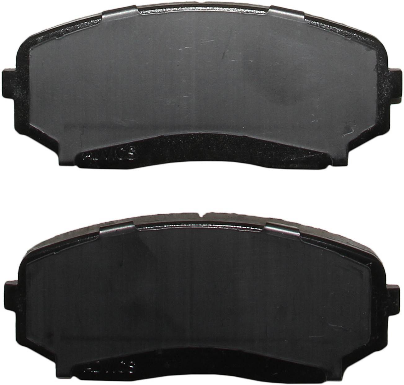 Bottom View of Front Disc Brake Pad Set ADVICS AD1258