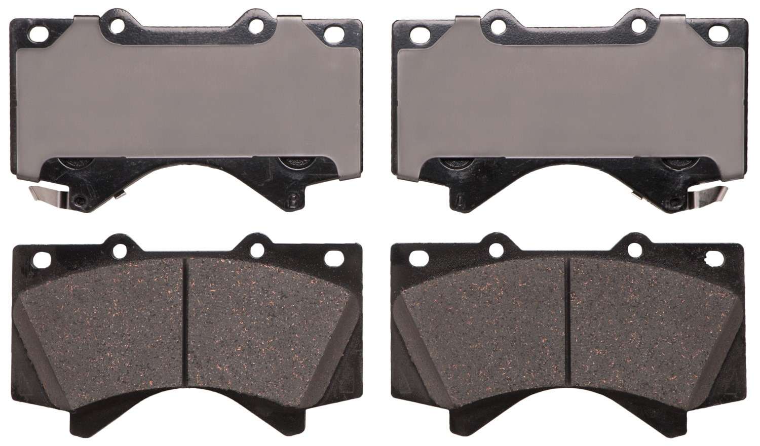 Angle View of Front Disc Brake Pad Set ADVICS AD1303