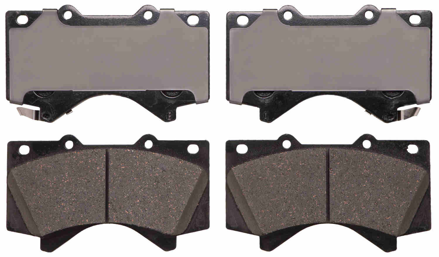 Front View of Front Disc Brake Pad Set ADVICS AD1303