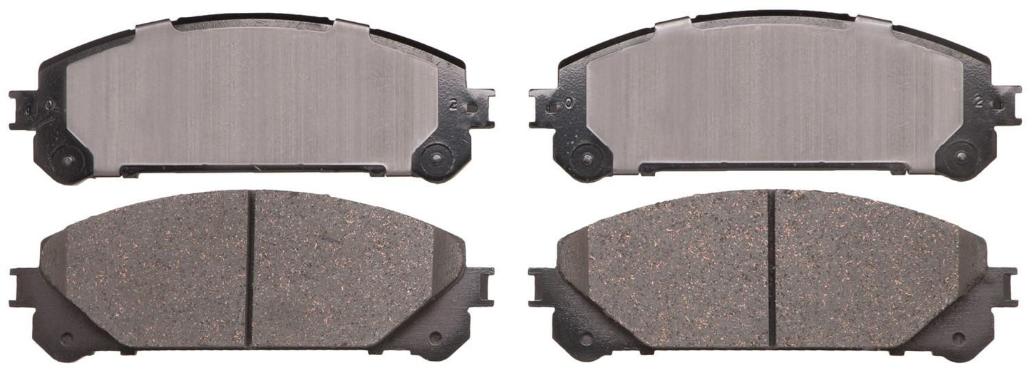 Angle View of Front Disc Brake Pad Set ADVICS AD1324