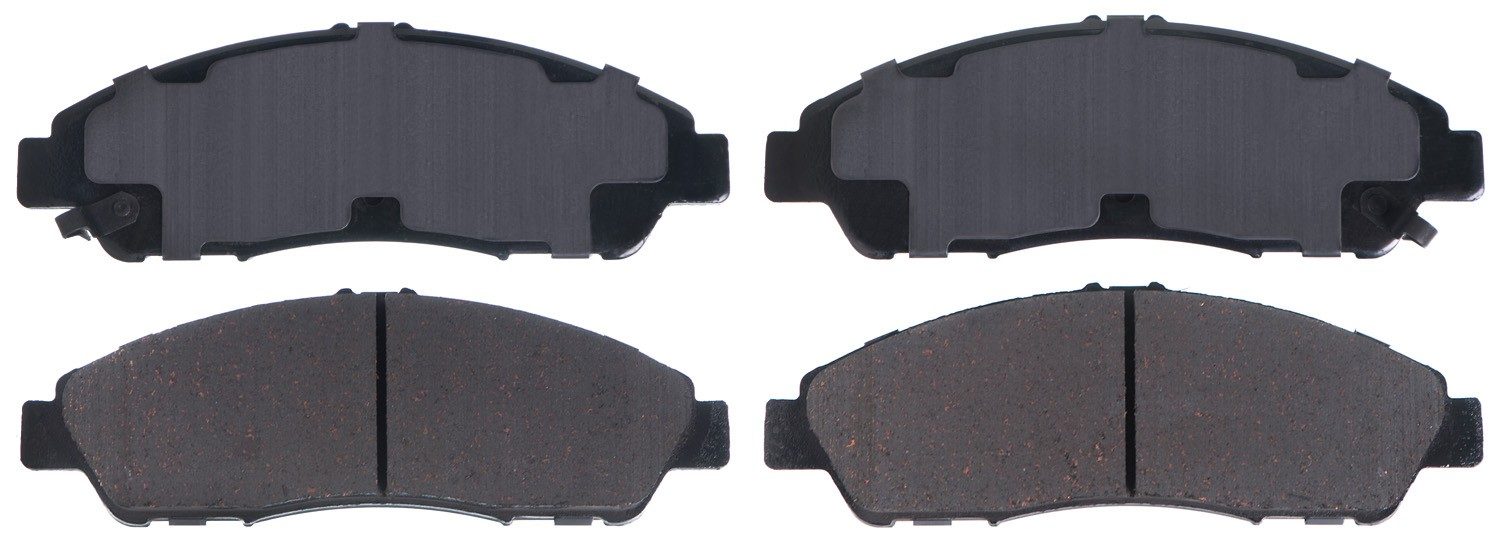 Angle View of Front Disc Brake Pad Set ADVICS AD1378