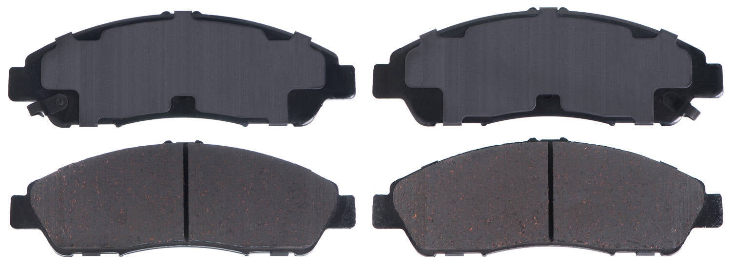 Front View of Front Disc Brake Pad Set ADVICS AD1378