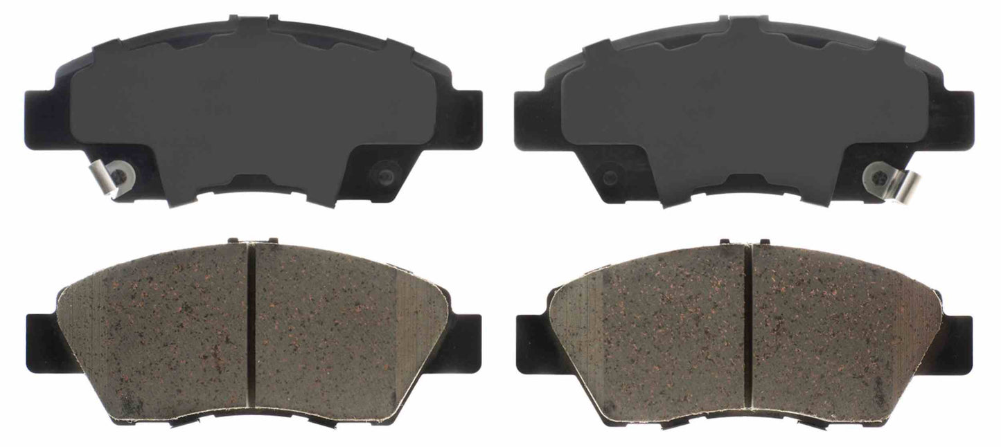 Angle View of Front Disc Brake Pad Set ADVICS AD1394