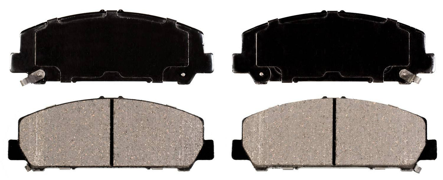 Angle View of Front Disc Brake Pad Set ADVICS AD1509