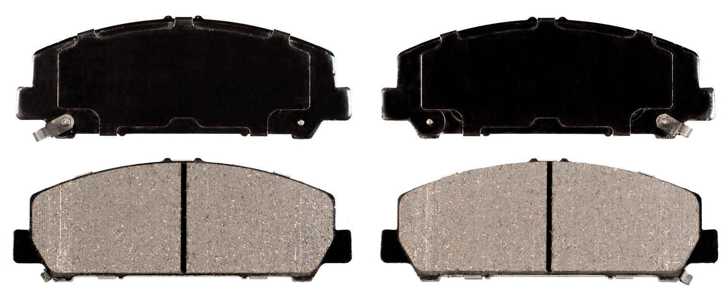 Front View of Front Disc Brake Pad Set ADVICS AD1509