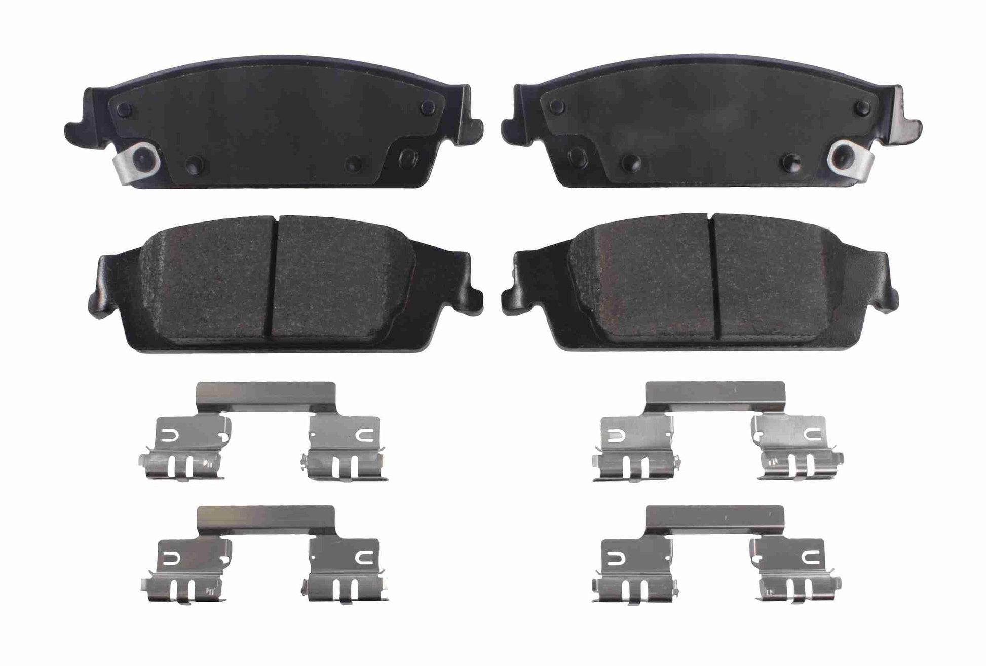 Angle View of Rear Disc Brake Pad Set ADVICS AD1707