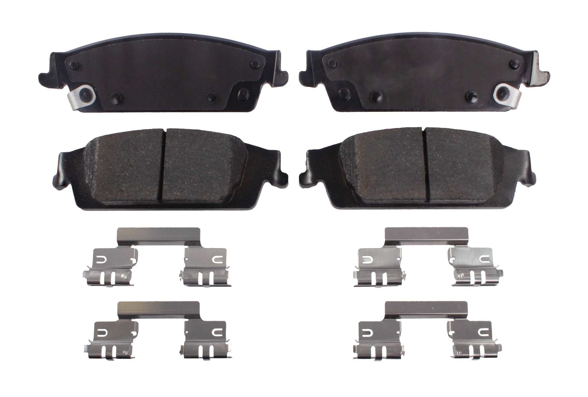 Front View of Rear Disc Brake Pad Set ADVICS AD1707