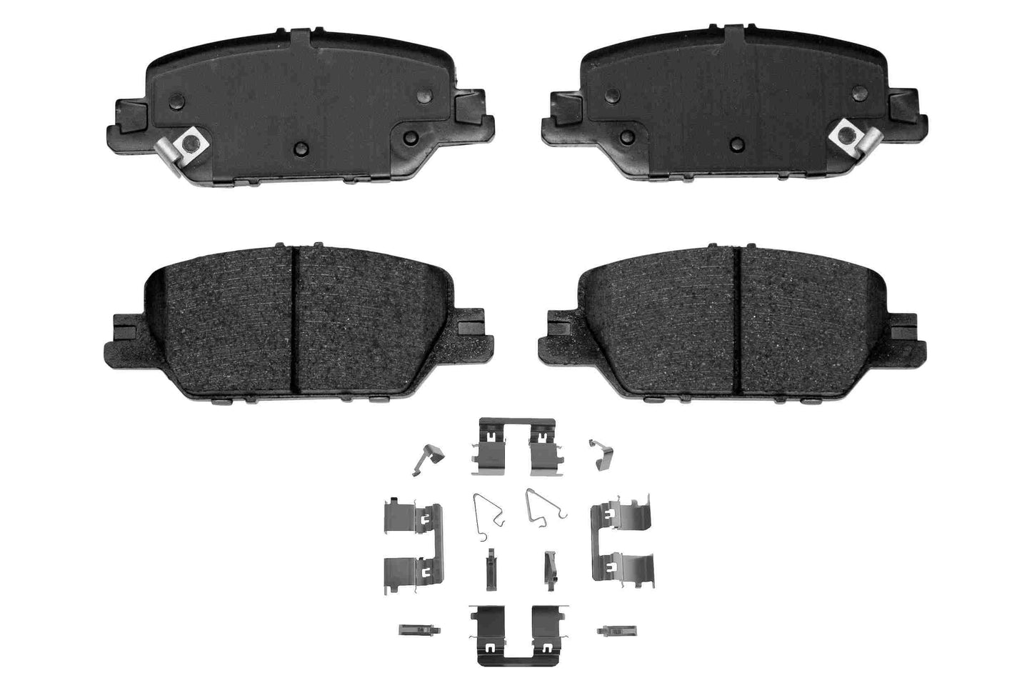 Angle View of Rear Disc Brake Pad Set ADVICS AD2037