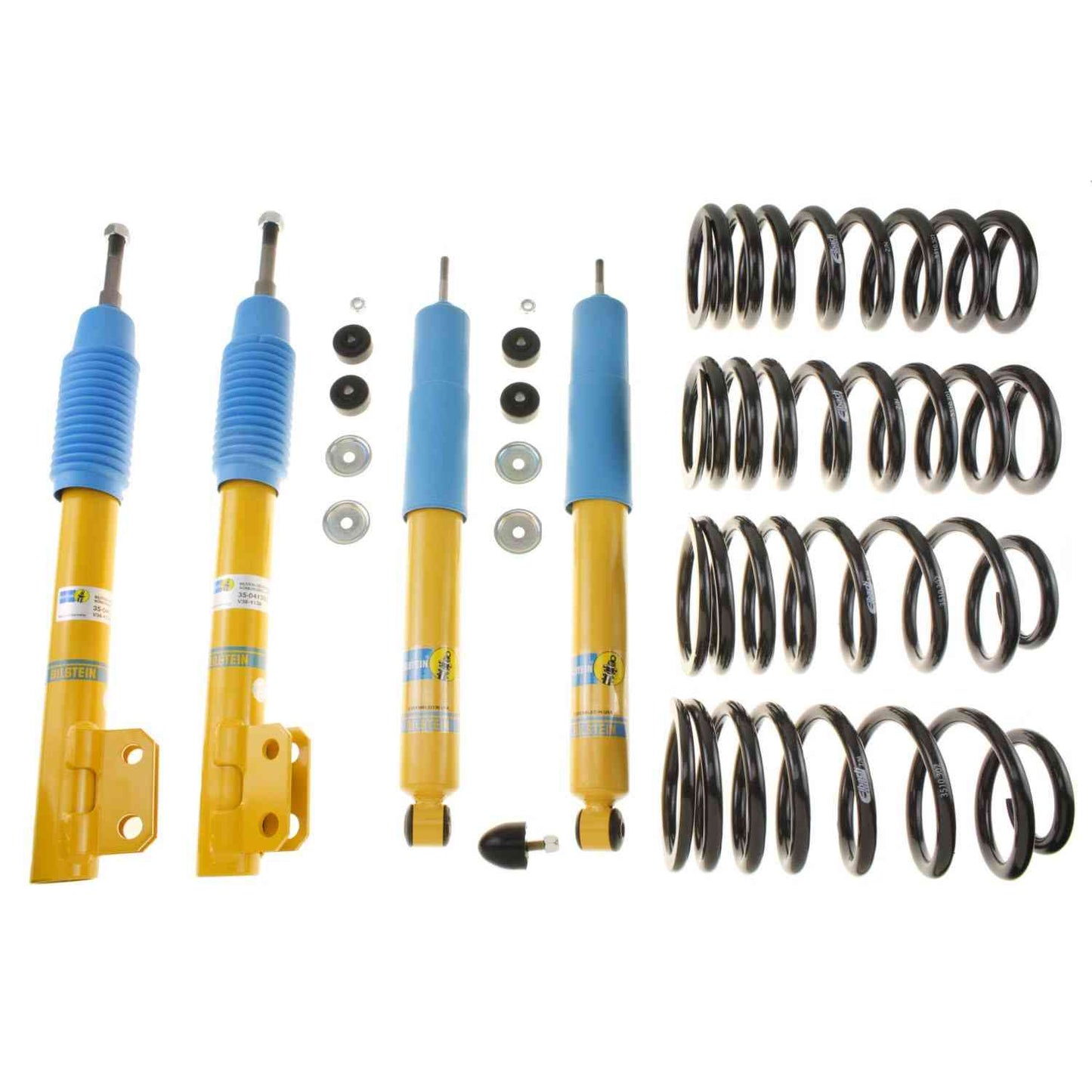 Front View of Front Rear Suspension Kit BILSTEIN 46-234391