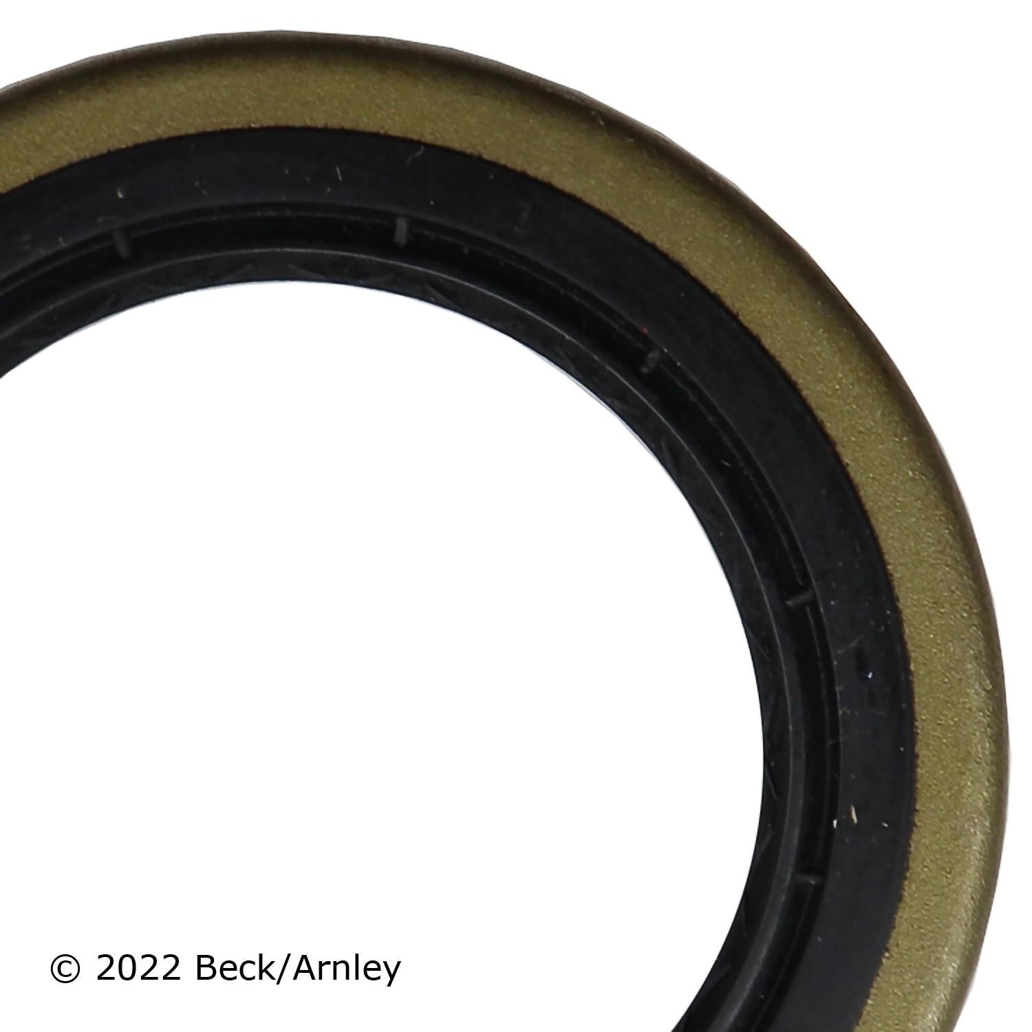 Angle View of Front Wheel Seal BECK ARNLEY 052-3354