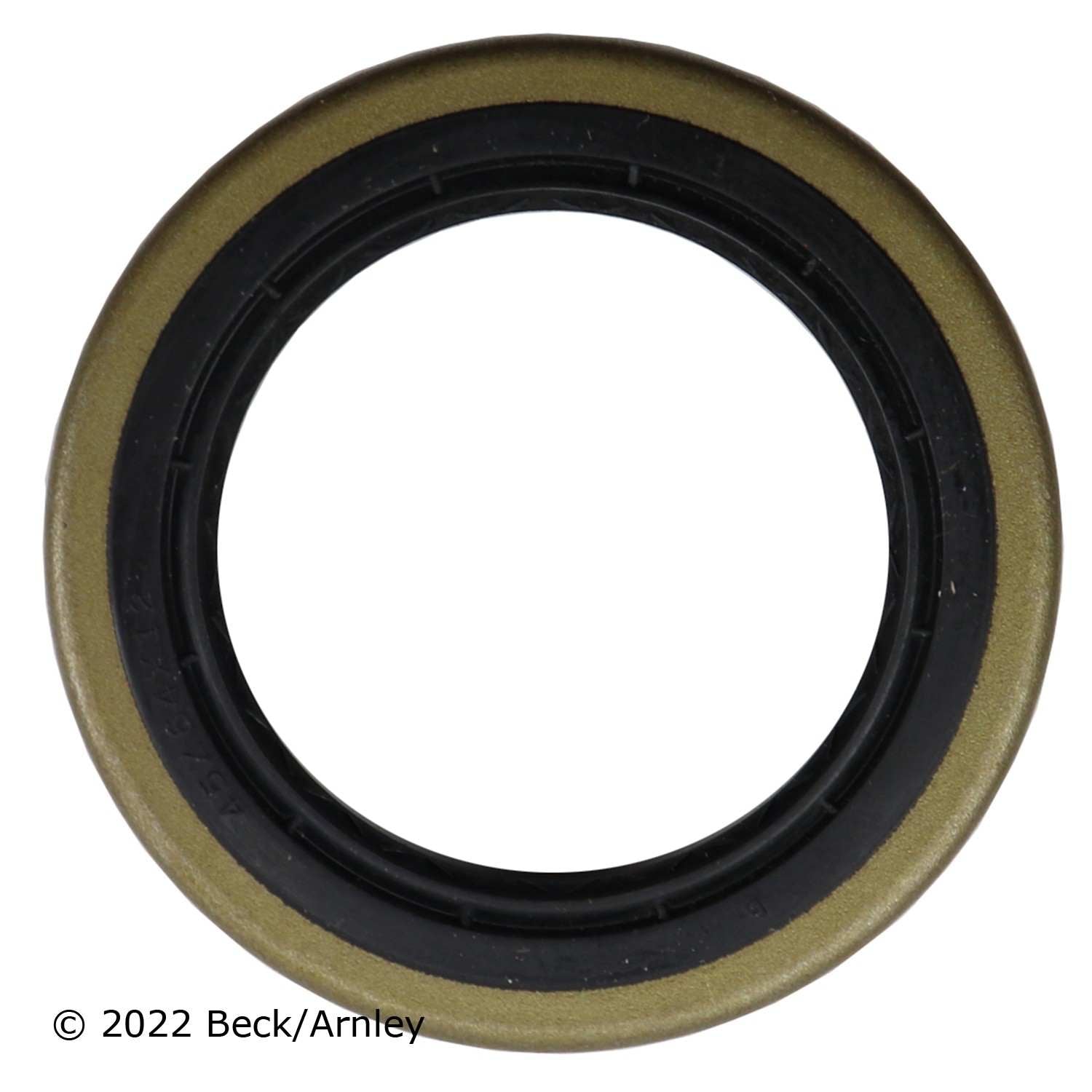 Front View of Front Wheel Seal BECK ARNLEY 052-3354