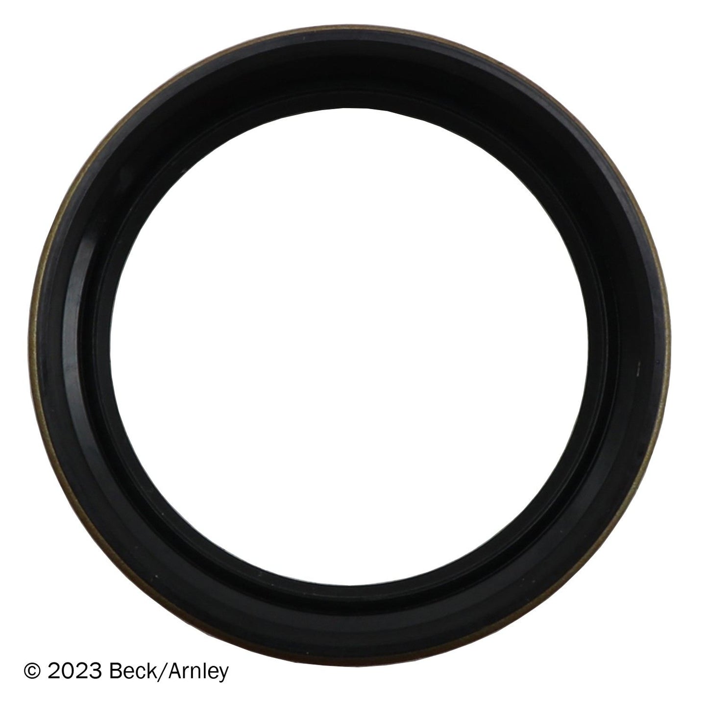 Front View of Front Wheel Seal BECK ARNLEY 052-3432