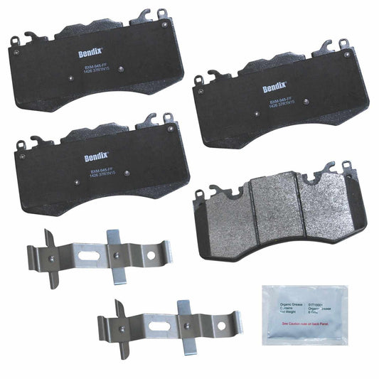 Front View of Front Disc Brake Pad Set BENDIX CFM1426