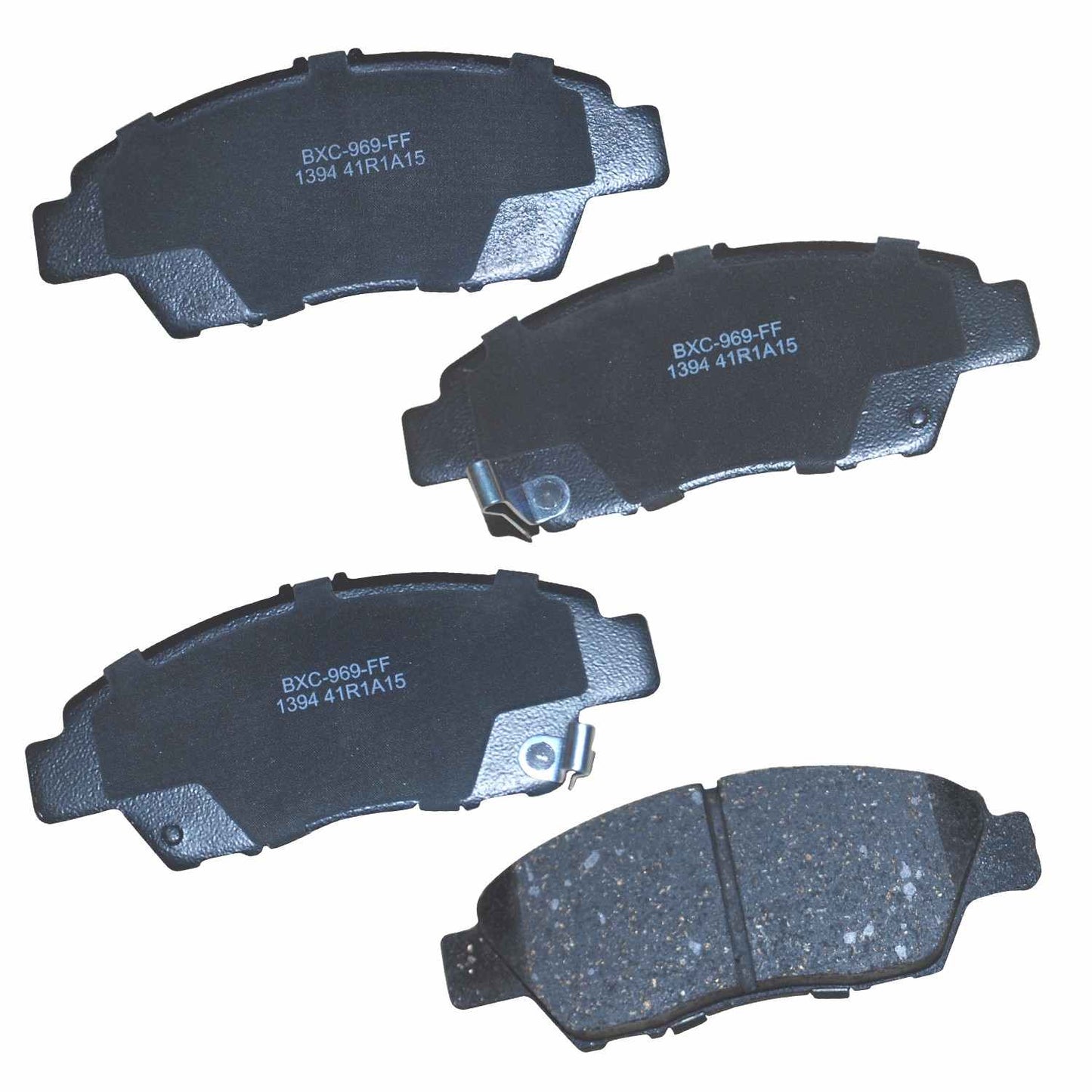 Front View of Front Disc Brake Pad Set BENDIX SBC1394