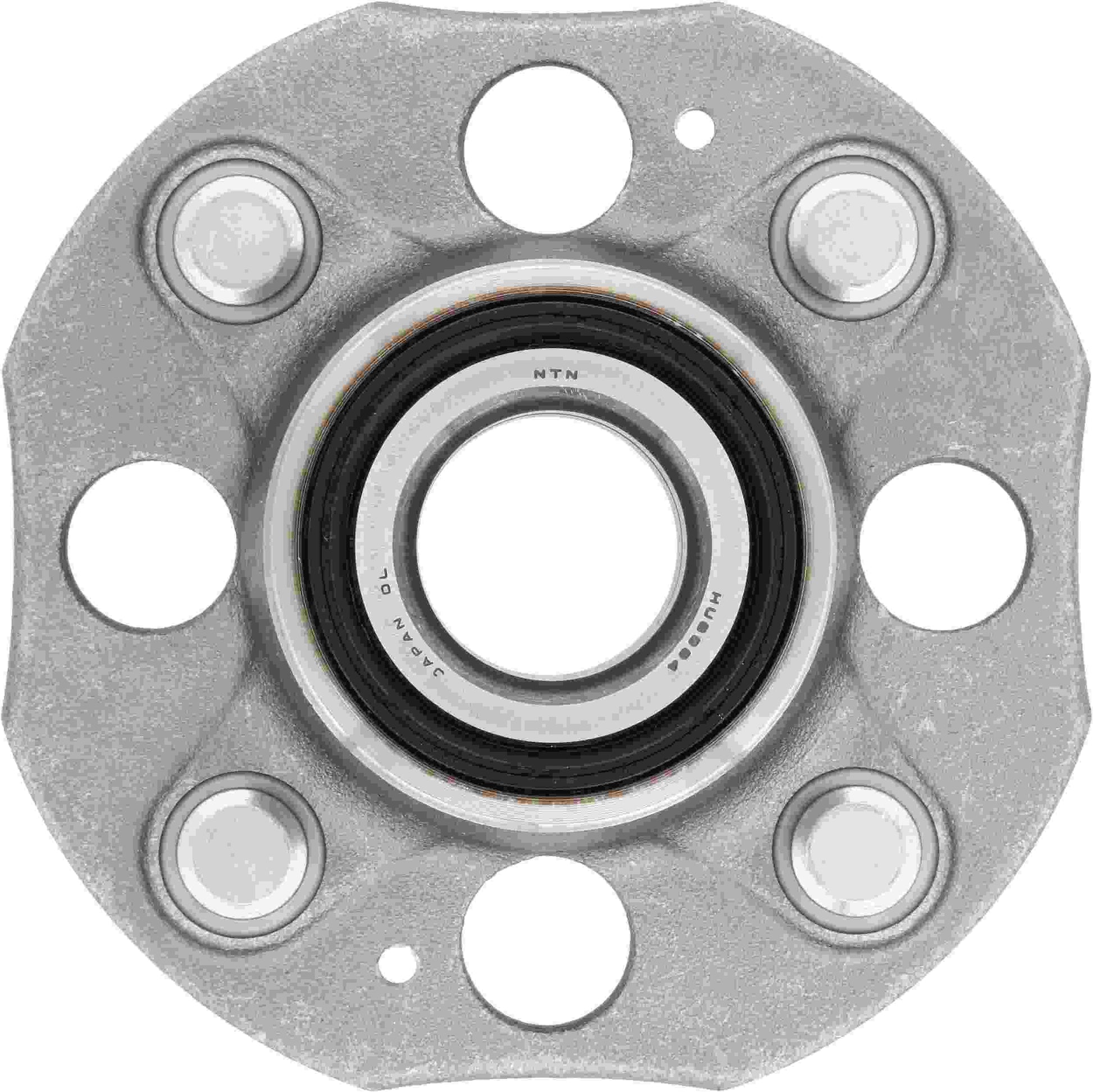 Side View of Rear Wheel Bearing and Hub Assembly BCA NTN WE60473