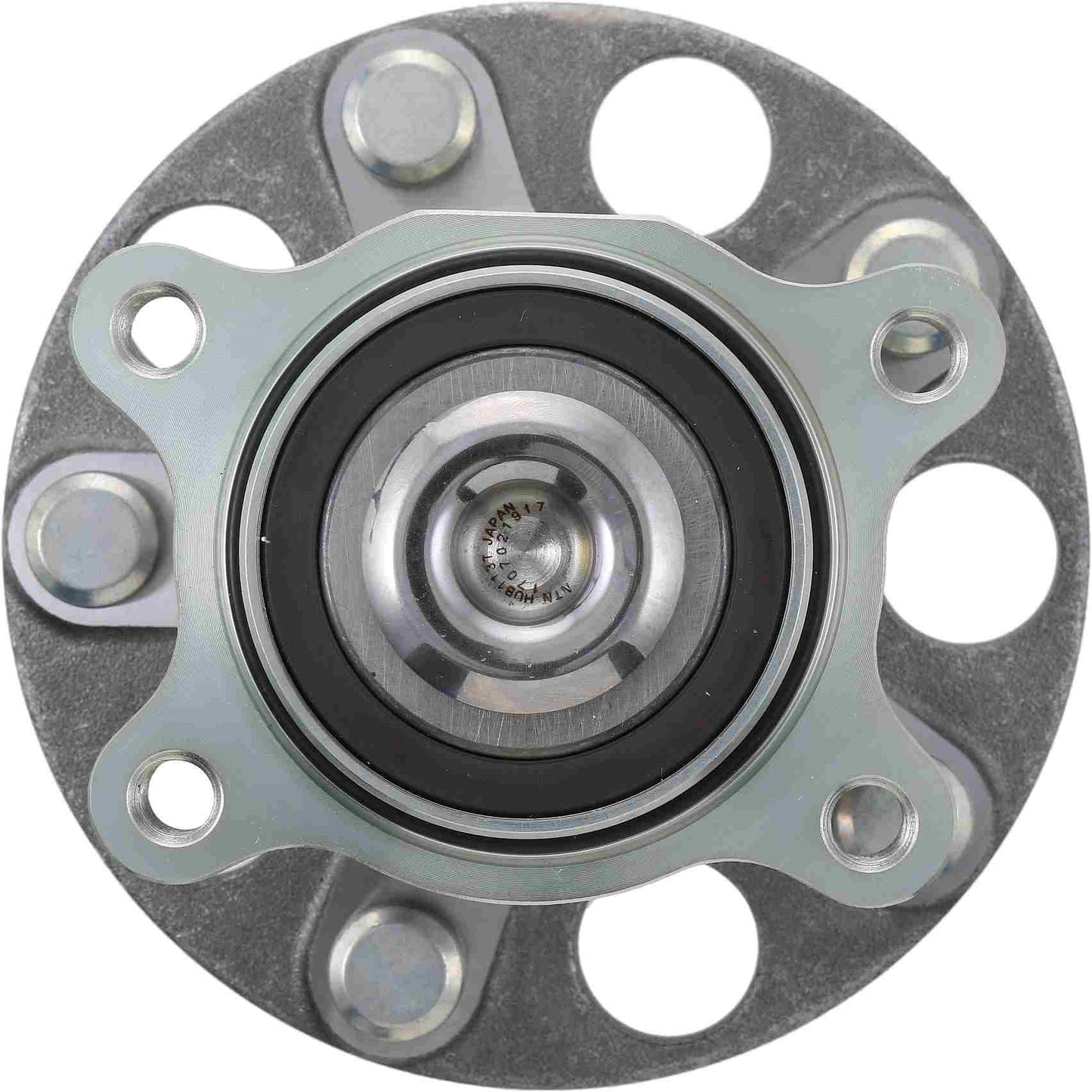 Bottom View of Rear Wheel Bearing and Hub Assembly BCA NTN WE60488