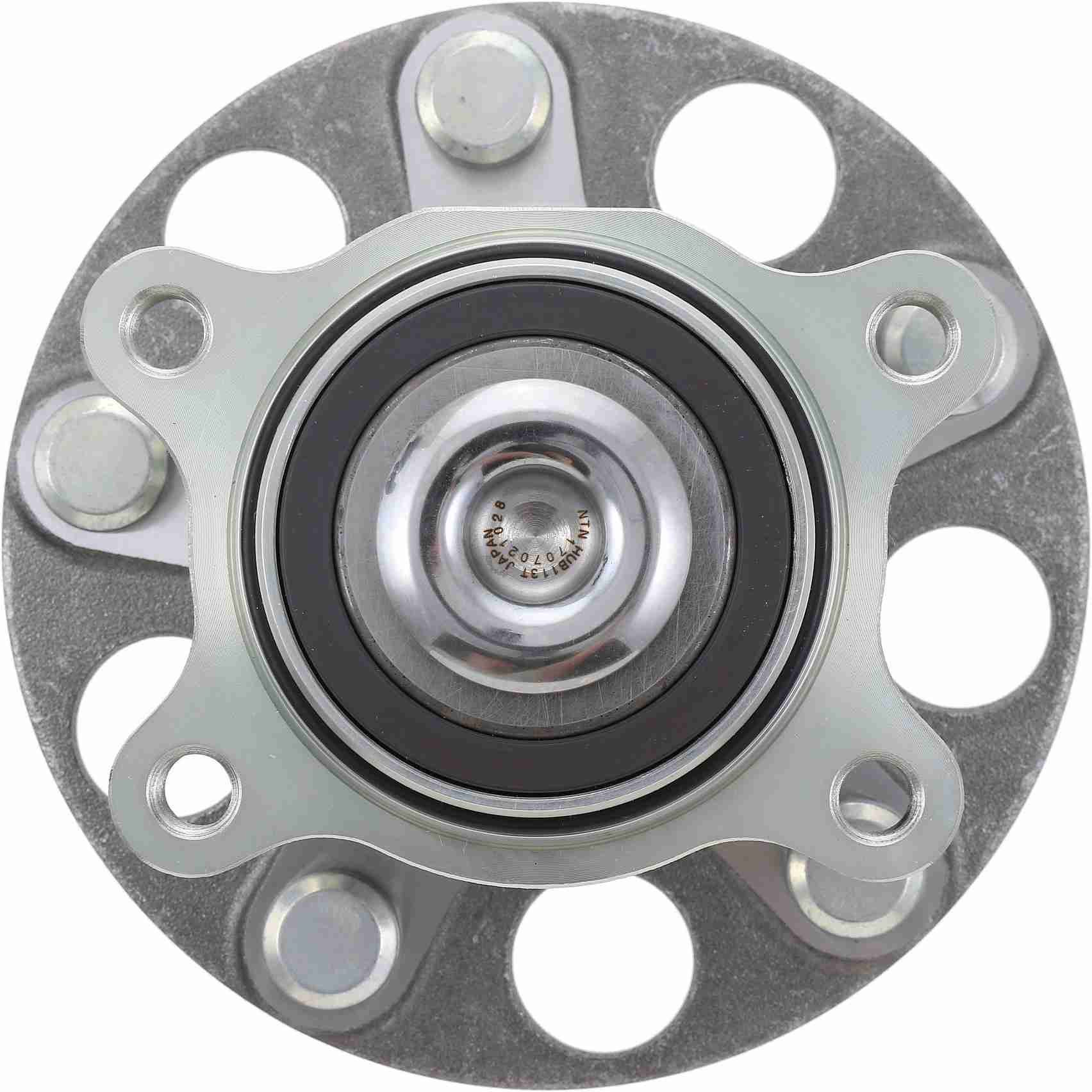 Bottom View of Rear Wheel Bearing and Hub Assembly BCA NTN WE60489