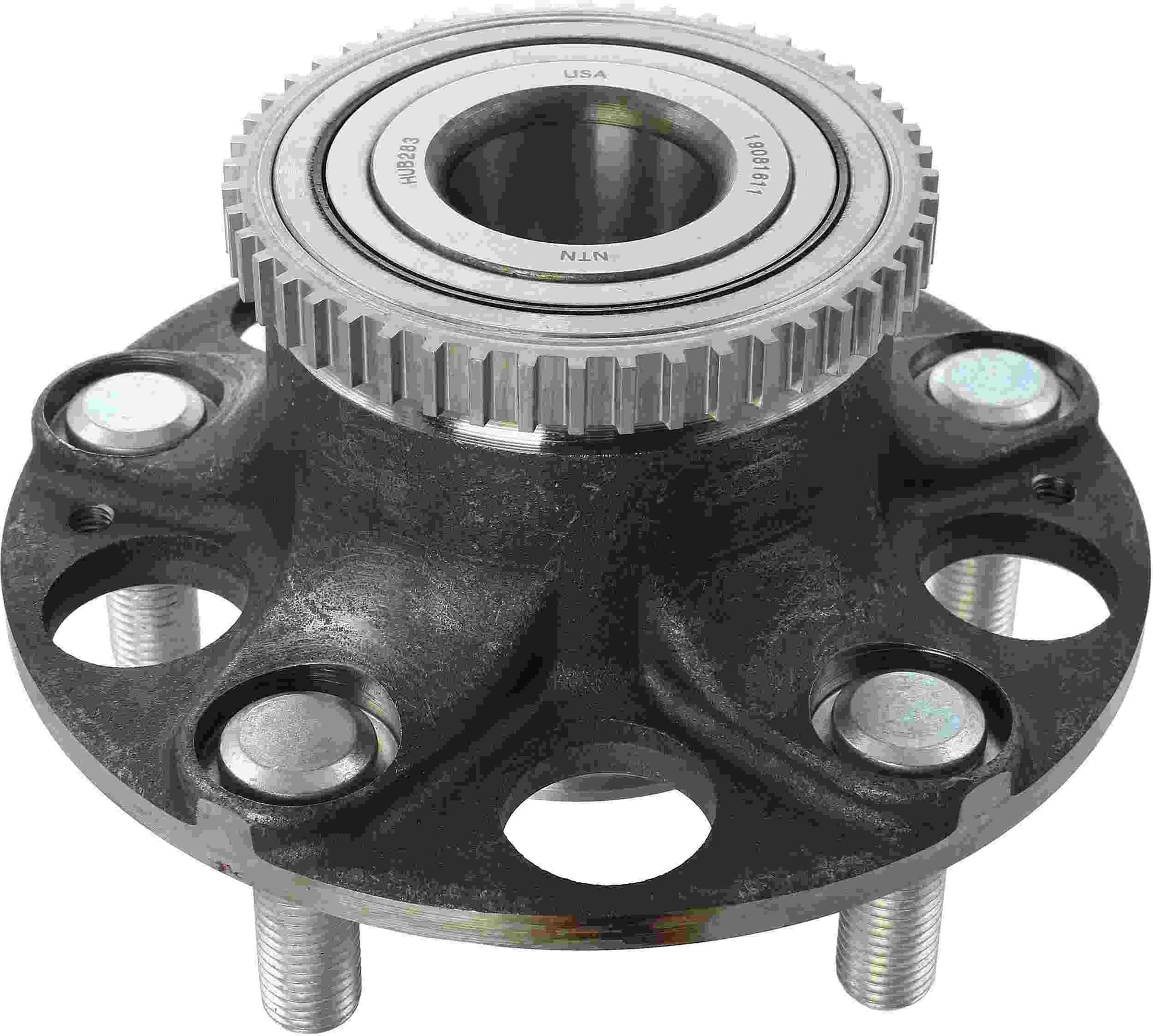 Front View of Rear Wheel Bearing and Hub Assembly BCA NTN WE60580