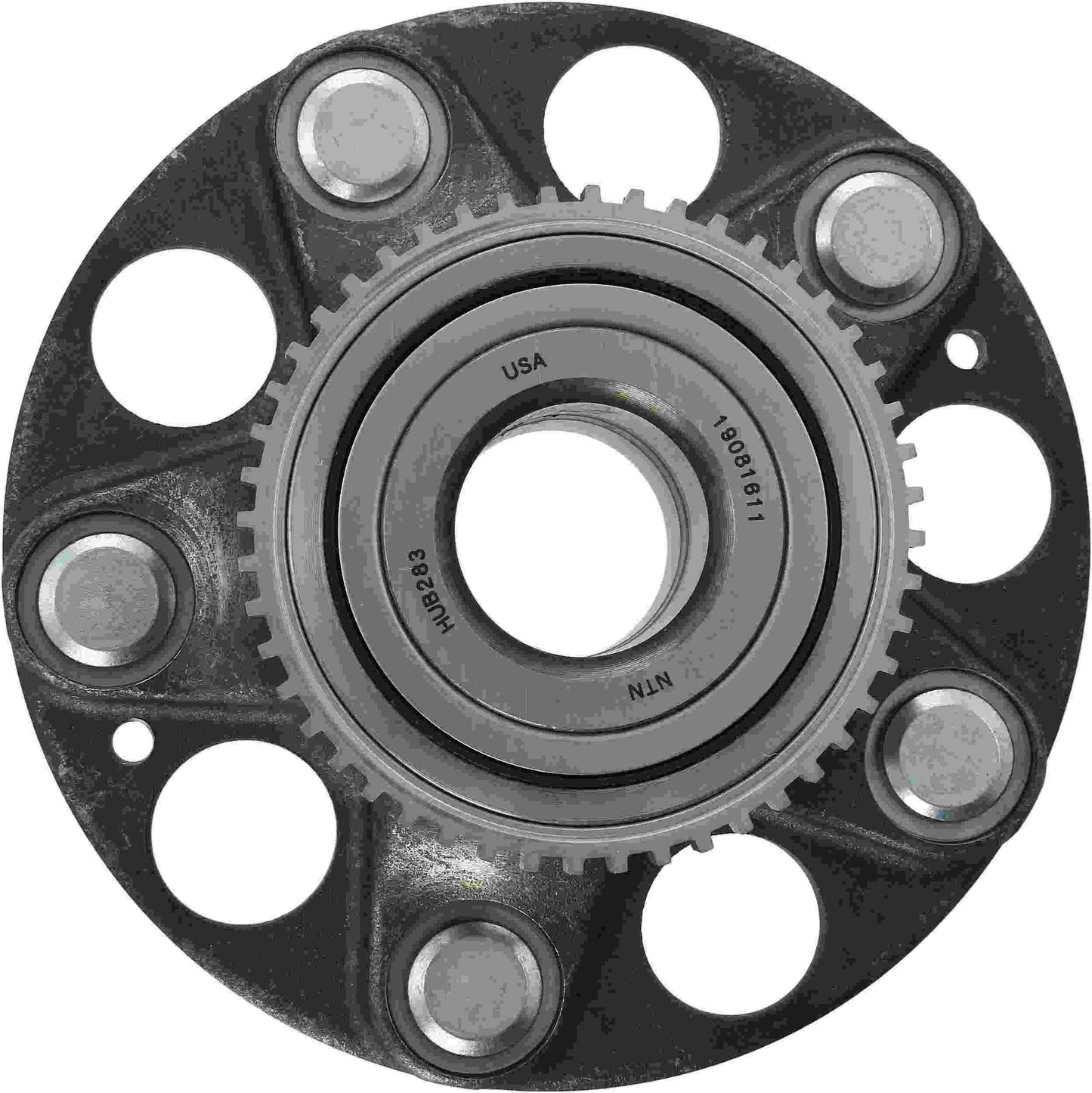 Side View of Rear Wheel Bearing and Hub Assembly BCA NTN WE60580