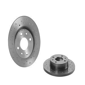 Top View of Rear Disc Brake Rotor BREMBO 08.5085.1X