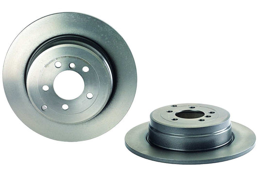 Top View of Rear Disc Brake Rotor BREMBO 08.8554.21