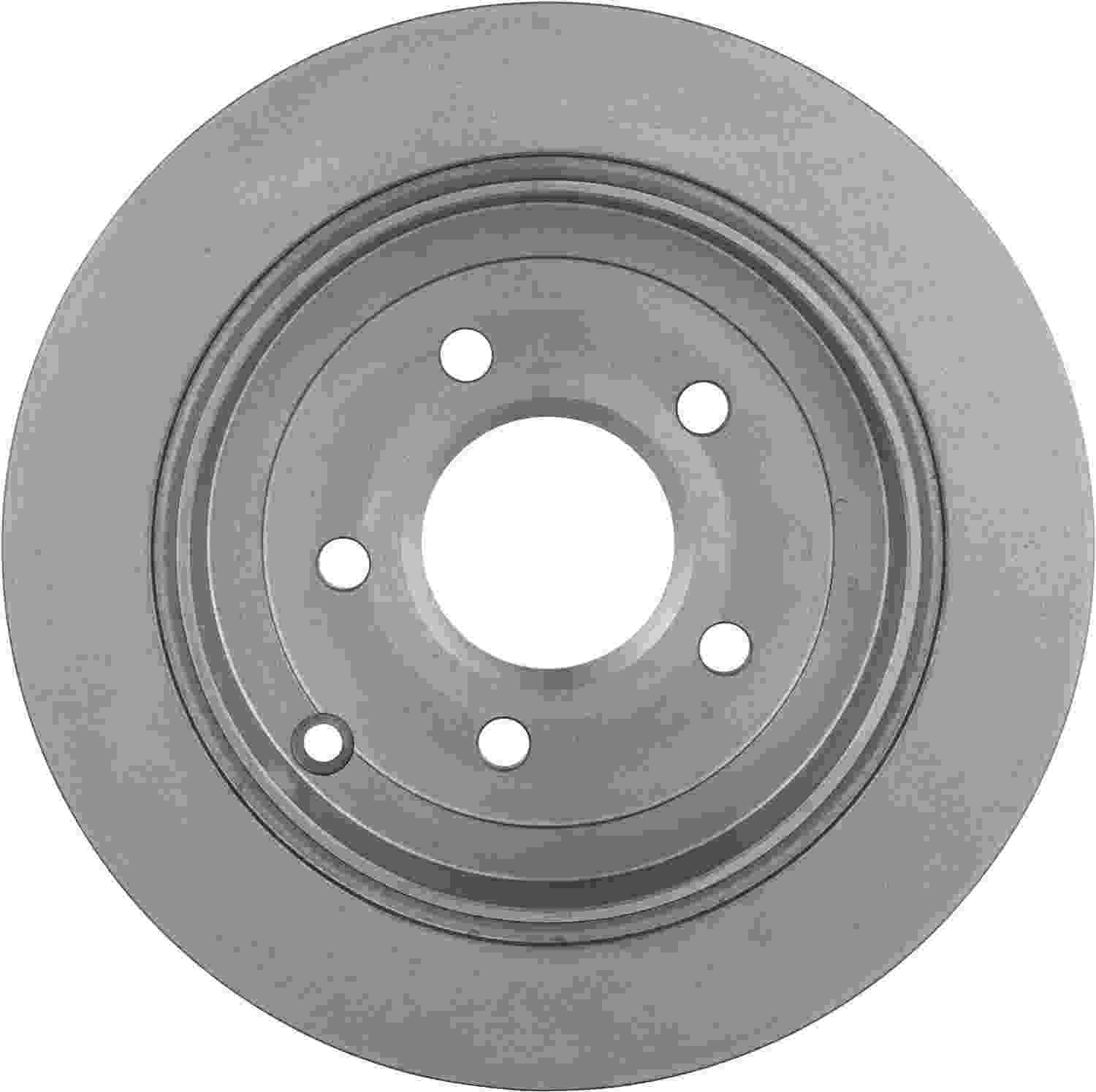 Back View of Rear Disc Brake Rotor BREMBO 08.9107.11