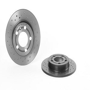 Top View of Rear Disc Brake Rotor BREMBO 08.9148.1X