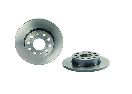 Top View of Rear Disc Brake Rotor BREMBO 08.9488.11