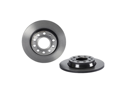 Top View of Rear Disc Brake Rotor BREMBO 08.9918.21