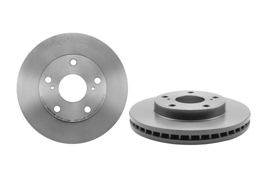 Top View of Front Disc Brake Rotor BREMBO 09.5623.11